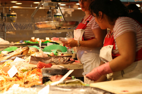 Lucian Stanescu - La Boqueria (Mercat de Sant Josep)