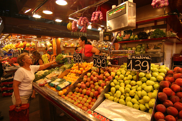 Lucian Stanescu - La Boqueria (Mercat de Sant Josep)