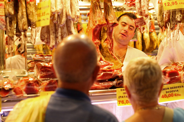 Lucian Stanescu - La Boqueria (Mercat de Sant Josep)