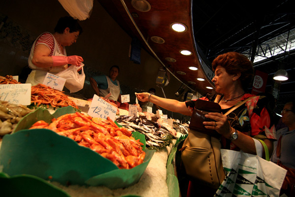 Lucian Stanescu - La Boqueria (Mercat de Sant Josep)